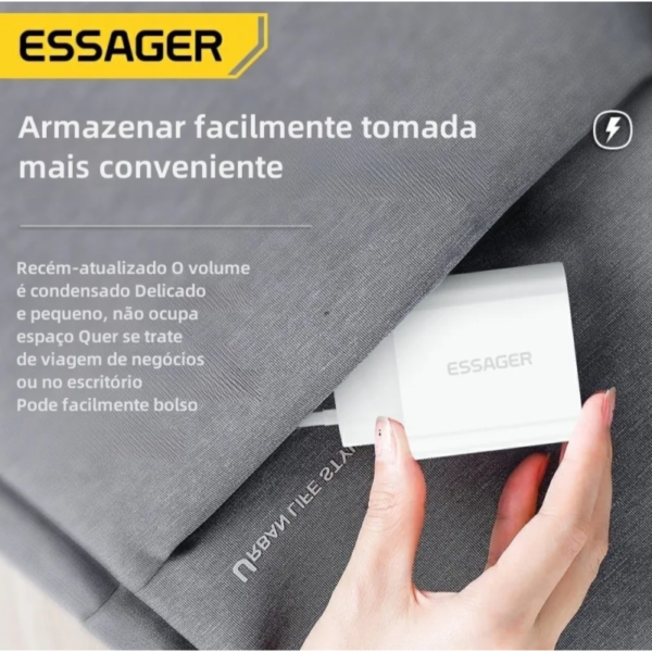Carregador Essager com Cabo Iphone - Image 3