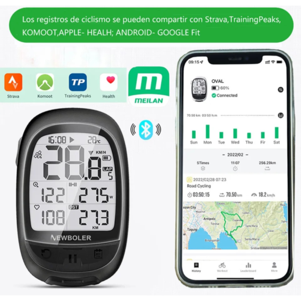 Gps Bike Newboler Conectividade Total