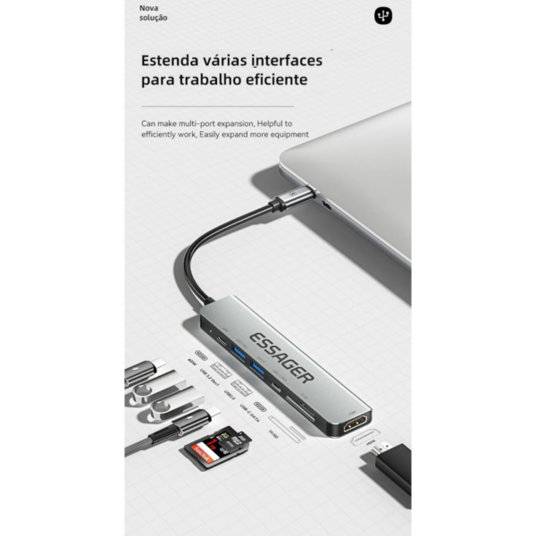 Hub Essager 7 Conectores - Image 7