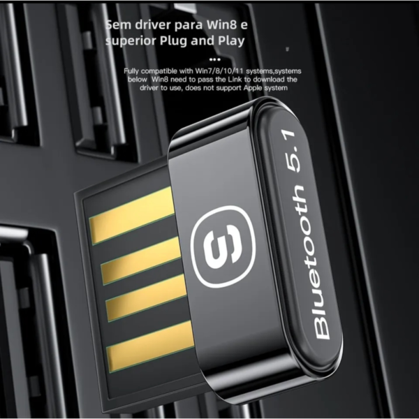 Adaptador USB Bluetooth 5.1 Essager - Image 4