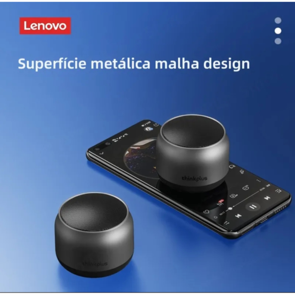 Mini Caixa Som Lenovo Bluetooth - Image 3