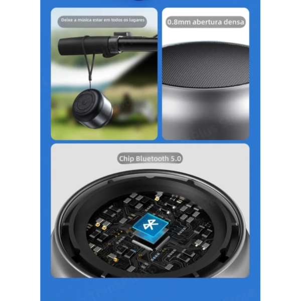 Mini Caixa Som Lenovo Bluetooth - Image 8