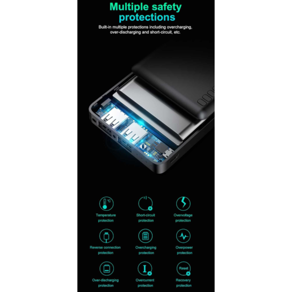 Carregador Portátil Baseus 10.000 mAh - Image 3