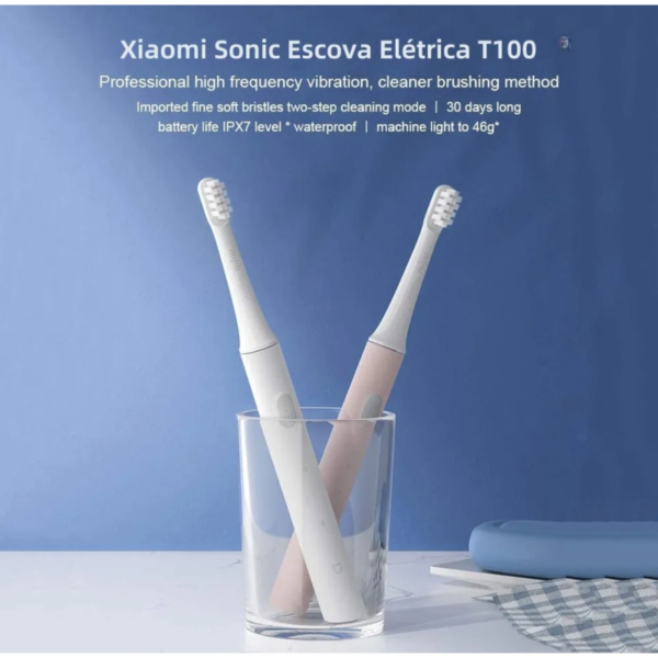 Escova Elétrica Recarregável Xiaomi Original - Image 2