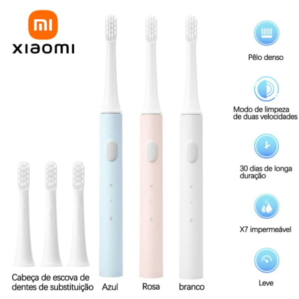 Escova Elétrica Recarregável Xiaomi Original - Image 8
