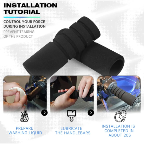 Grips Universal Sawage para Motos (Par) - Image 3
