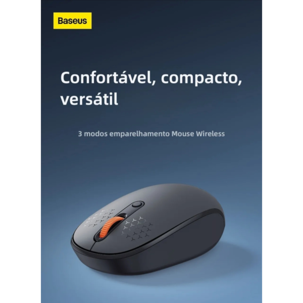 MOUSE BASEUS SEM FIO BLUETOOTH E WIFI 2.4 - Image 7