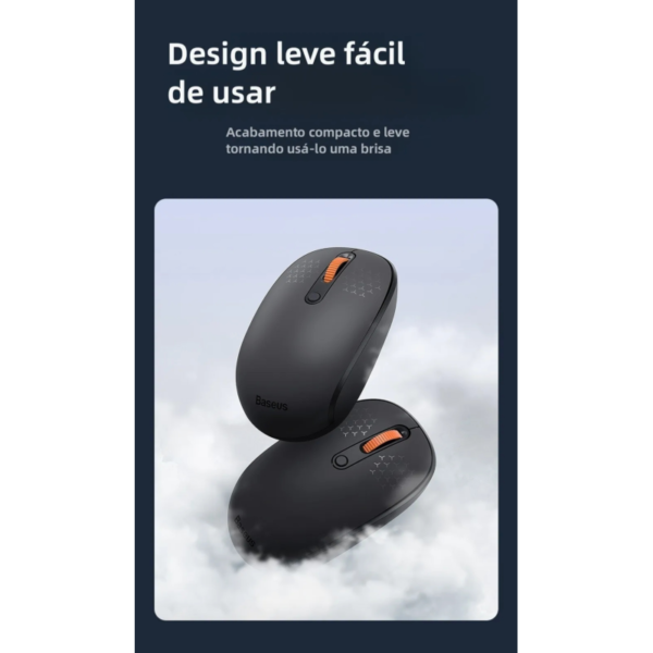 MOUSE BASEUS SEM FIO BLUETOOTH E WIFI 2.4 - Image 11
